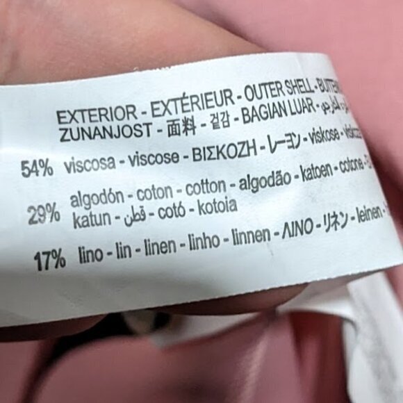 Zara | Blogger Fave! Linen Blend Strawberry Blazer - Picture 8 of 12